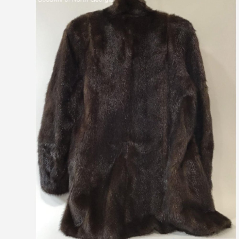 Dark Brown Mink Stoller (Size 12) - Picture 3 of 8